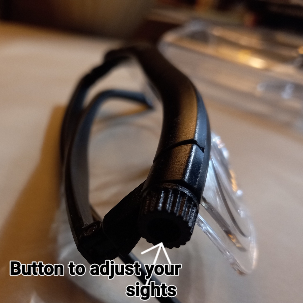 Futuristic Black Smart Glasses with Augmented Reality - Picture 5 of 5